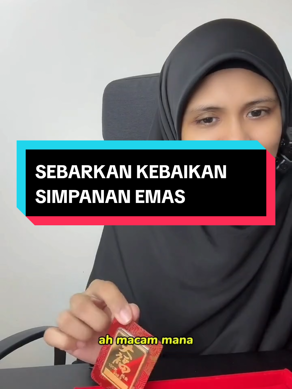 Make sure 10% daripada gaji setiap bulan tukarkan kepada emas 999 sebab emas adalah ubat boros dan bocor yang sangat mujarab. Ramai orang tak ada saving sebab selalu korek saving. Bila ada emas rasa sayang nak jual dan ketagih untuk simpan lebih banyak! Selain tu, emas jugak kalis inflasi. Apa yang kita mampu beli sekarang in shaa Allah kita akan mampu beli walaupun 20 tahun akan datang dengan emas. Sebab walaupun harga barang naik, nilai emas kita pun naik! Best kan? Kalau anda berminat untuk mulakan simpanan emas 999 anda yang pertama dibawah bimbingan saya, tekan link di bio atau isi detail anda di beg biru yang disediakan di sini (saya jugak akan hadiahkan support group special untuk anda sebagai penyimpan emas dalam empire saya) #bersarakayadanmuda #yourjourneytofinancialfreedom 