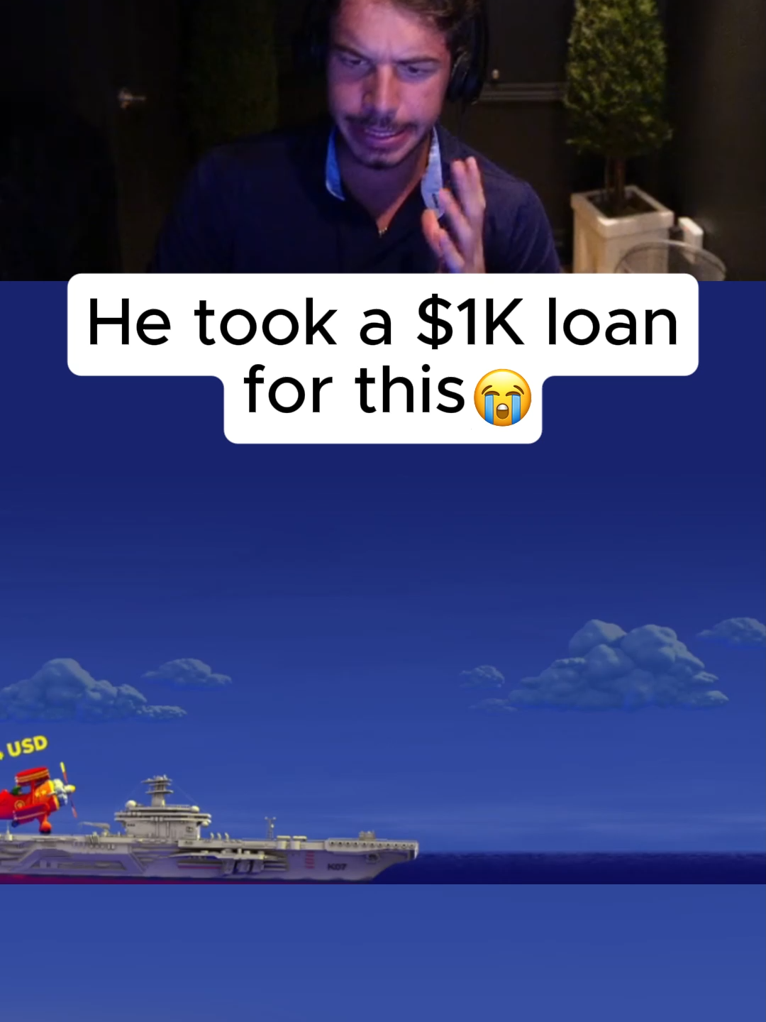 Bro needed a loan for this plane #planegame #aviamasters #kickstreaming #rydurz