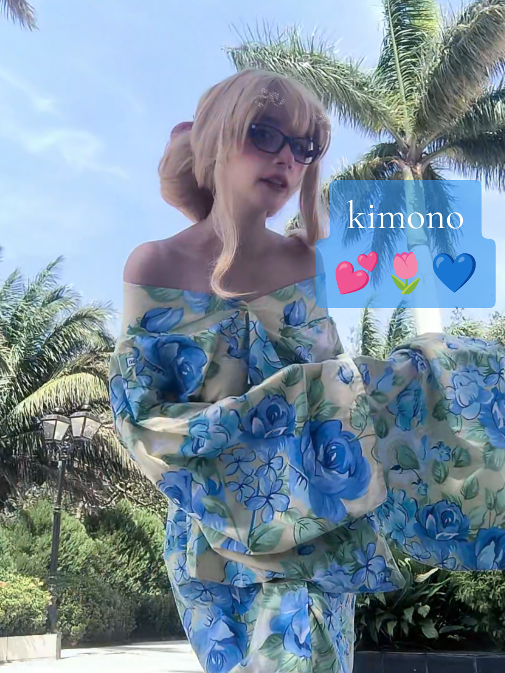💙 miren que bonito el kimono que me dieron para el evento del mirai recuerden que tienen que venir a verme al mirai @Mirai Anime #cosplayer #ａｅｓｔｈｅｔｉｃ #cosplay #cute #parati 💙