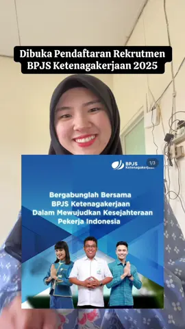 Rekrutmen karyawan/ti BPJS Ketenagakerjaan 2025 telah dibuka… Daftarkan dirimu!! Info selengkapnya disini  rekrutmen.bpjsketenagakerjaan.go.id #bpjsketenagakerjaan #loker #lowongankerja #fyp 
