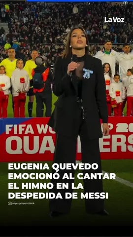 100% ARGENTINO 🇦🇷 La cantante cordobesa Eugenia Quevedo, integrante de LBC y conocida como 