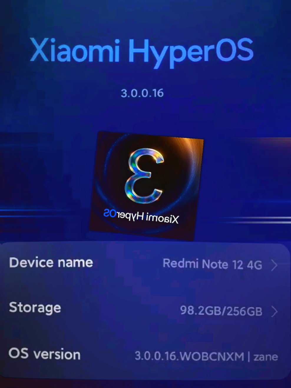 dah pada dapat belum nih 🤭😹        #redminote12 #hyperos #redmi #xiomi #gadget 