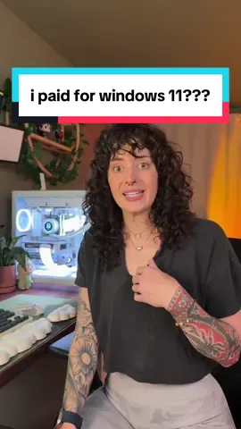 Someone should’ve stopped me from buying Windows 11 #pcbuild #pcbuilding #pcgamer #gaming #desksetup