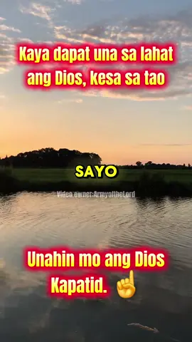 unahin mo ang Dios ☝️✨️ #jesuschrist #godfirst #christianity #jesuschrist #spirituality 