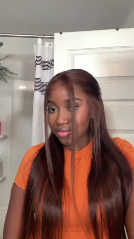 @Megalookhair shop @Megalookhair 🤎🍂  #fallhair #chocolatebrownhair #straighthair #megalookhair #gluelesswig 