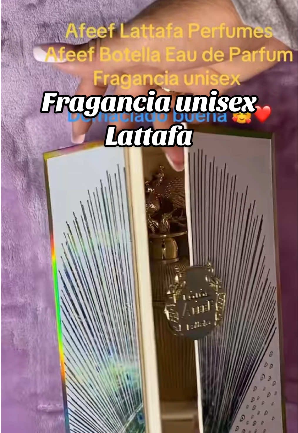 Lattafa Afeef Eau de Parfum - 100 ml (3.4 fl oz) – Una fragancia unisex atemporal#lattafaperfume#tiktokshop#fip#foryoupage #viral 