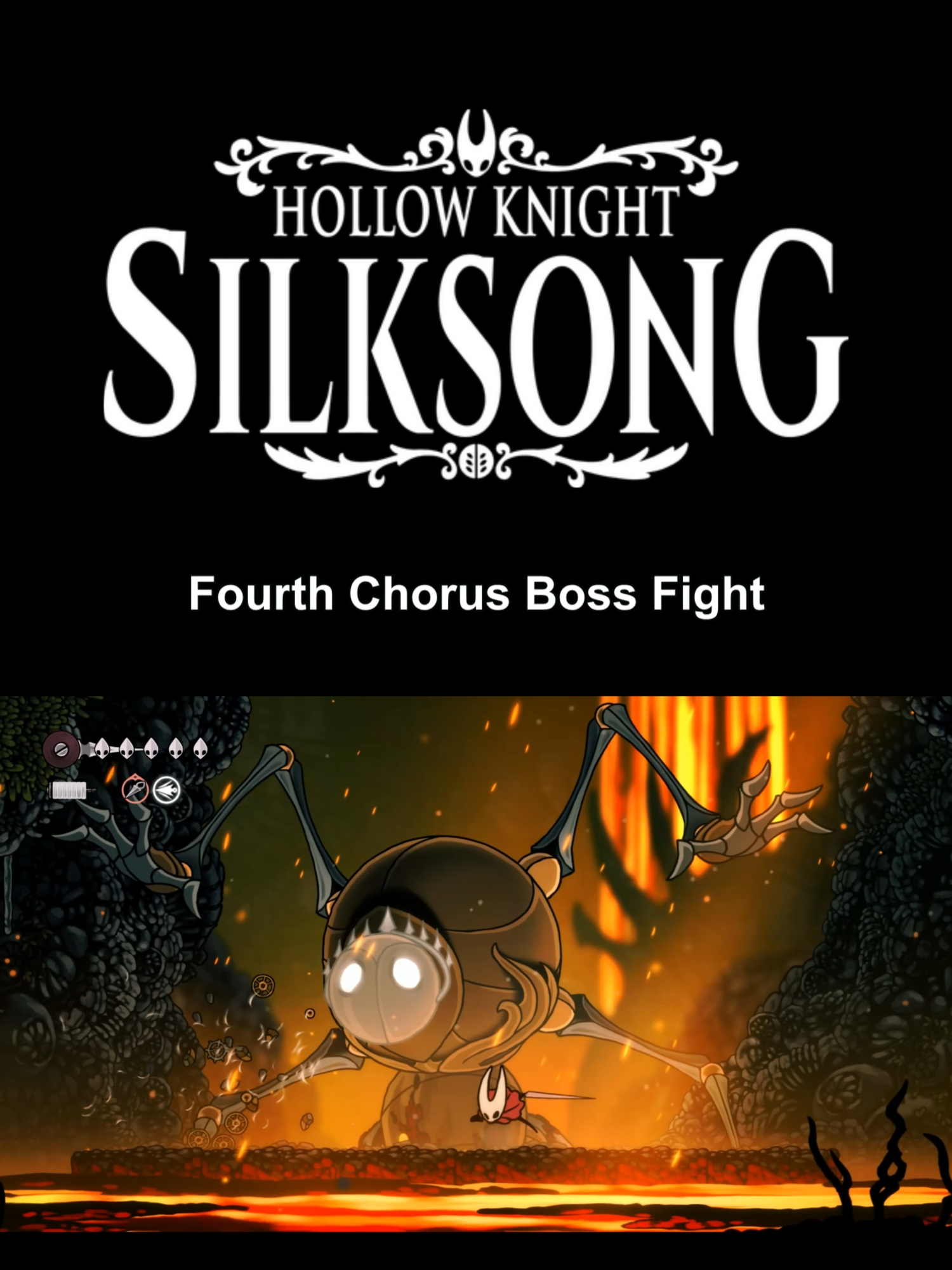 Hollow Knight Silksong - Fourth Chorus Boss Fight #GamingOnTikTok #WhatToPlay #hollowknightsilksong #bossfight #fourthchorus