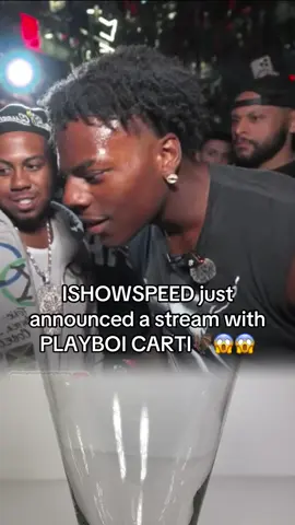 IS HE GOING TO DO HIM LIKE HE DID ADIN?? #speed #ishowspeedclipz #playboicarti #music #fyp 
