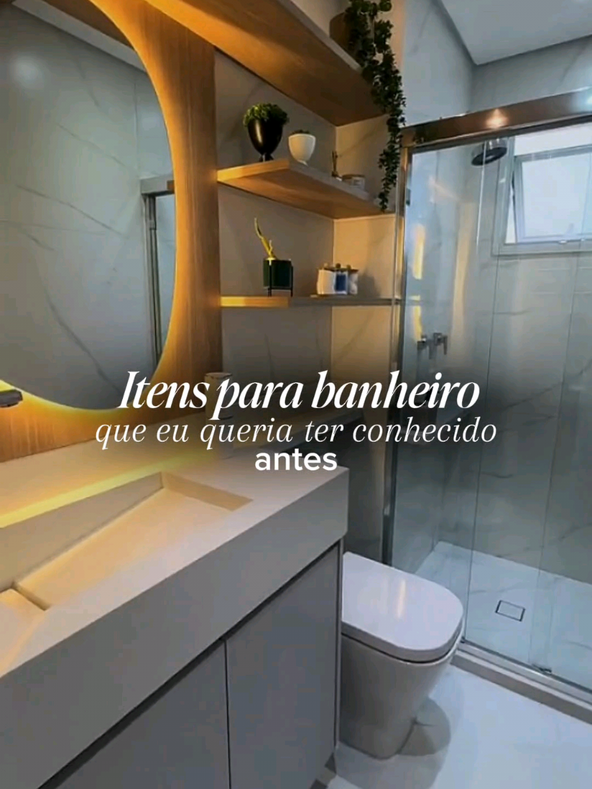 Itens para banheiro que eu queria muito ter conhecido antes ✨ Deixei os links na minha BIO só pesquisar pelo número 🔍 326 #bnaheiro #banheirodecorado #dicadecasa #comprinhasparacasa 
