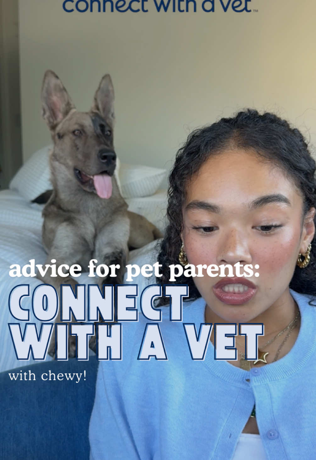 if you’re also a parent with ALL the questions…meet my best friend: @Chewy Connect With A Vet! a FREE!! chat service with vet professionals who don’t judge and always have time for your best friend  🐾✨💬 #ChewyPartner #dogmom #dogmomtips #puppytips #Chewy