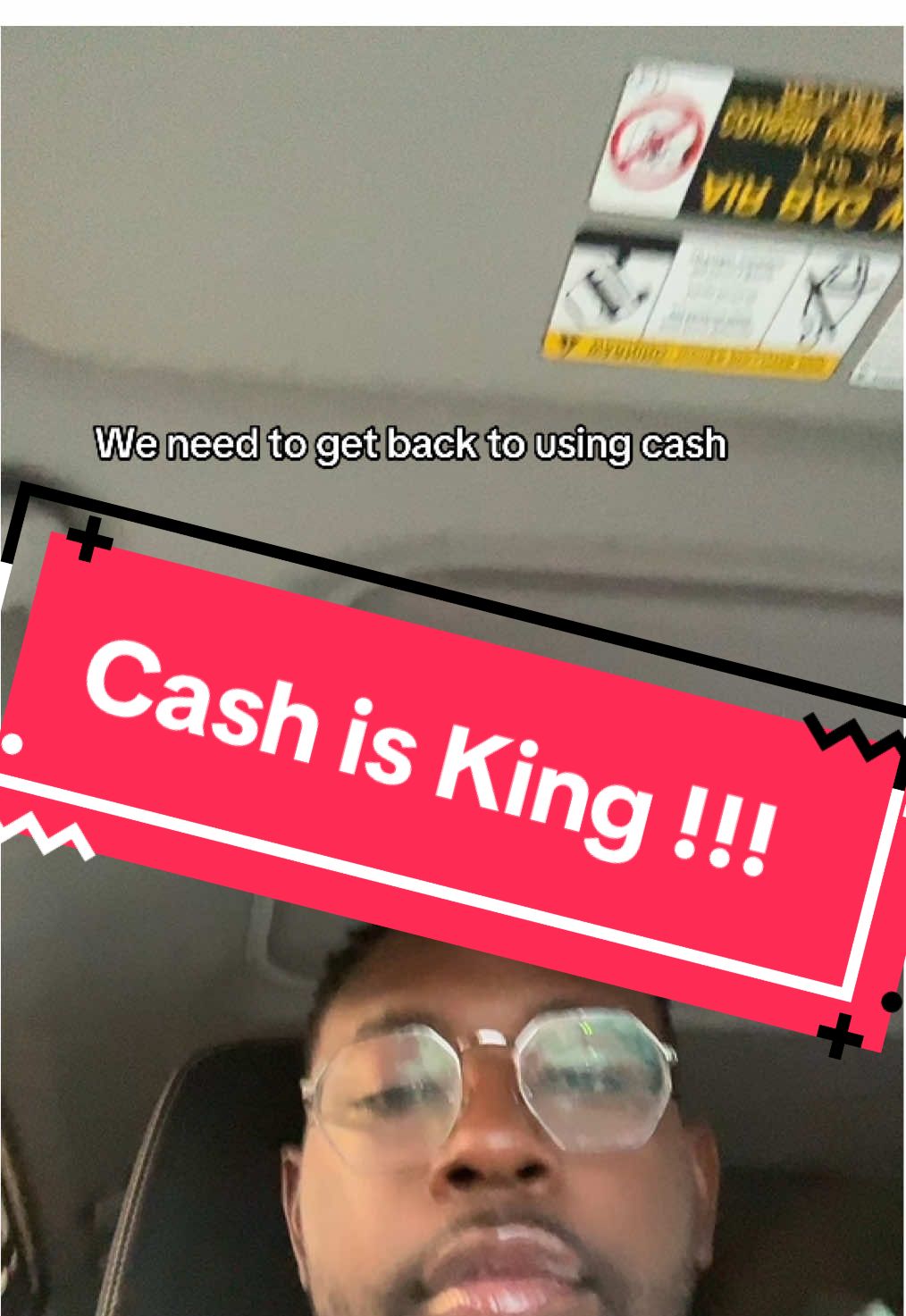 Cash really is King, huh 🤦🏾‍♂️  #fyp #money #budget 