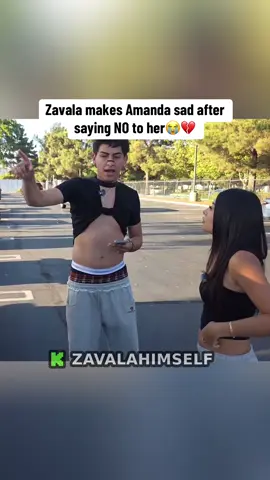 Zavala makes Amanda sad after saying NO to her😭💔#zavala #zavalahimself #fyp #amanda 
