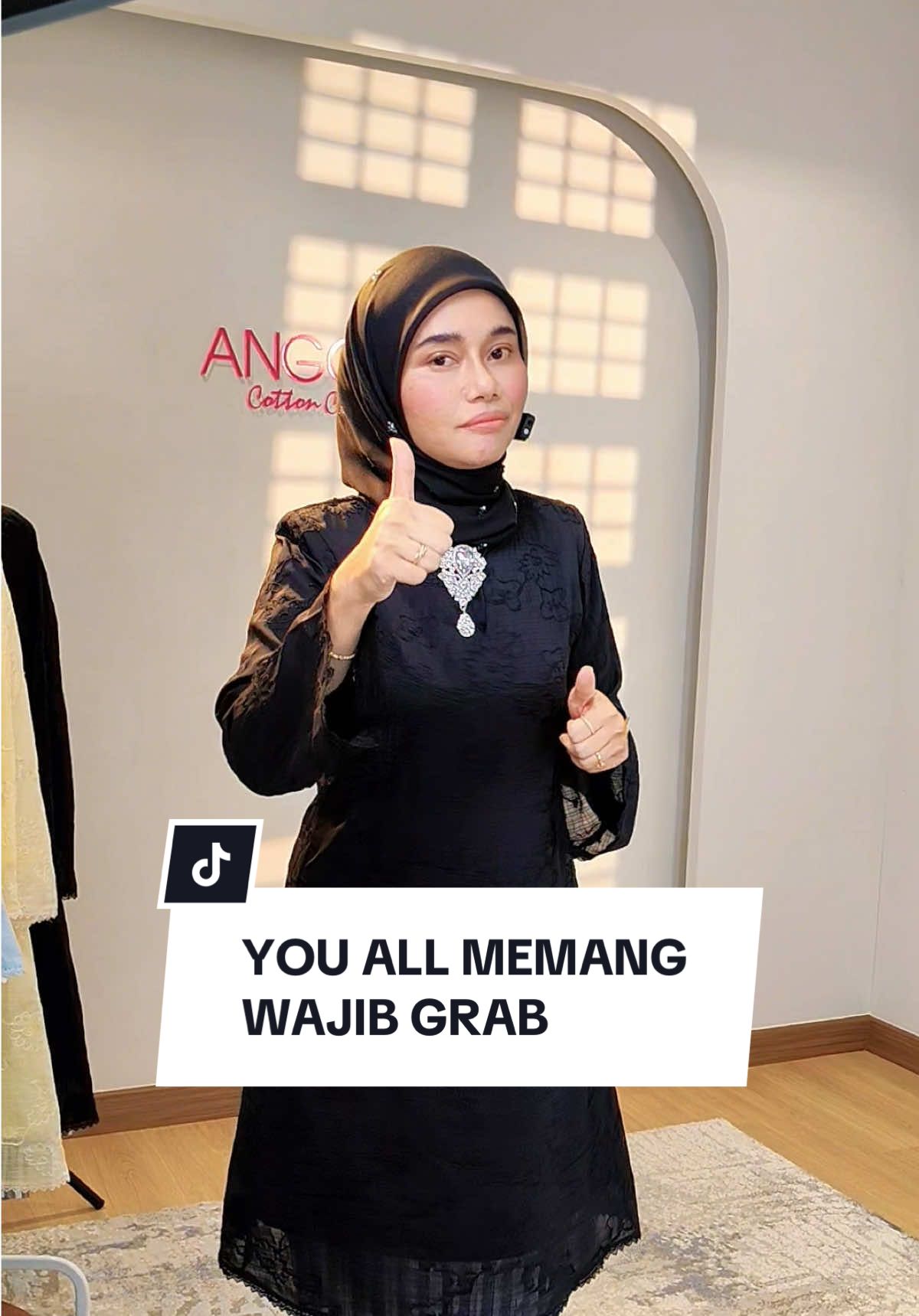 You all wajib grab ! Harini ladyboss belanja baju kurung yang tetap mampu milik tapi kualiti 😍😍 join live sekarang ❤️ #bossbajukurung #angguncottoncollection #hargamampumilik #TikTokShopFashion #99supershoppingday 