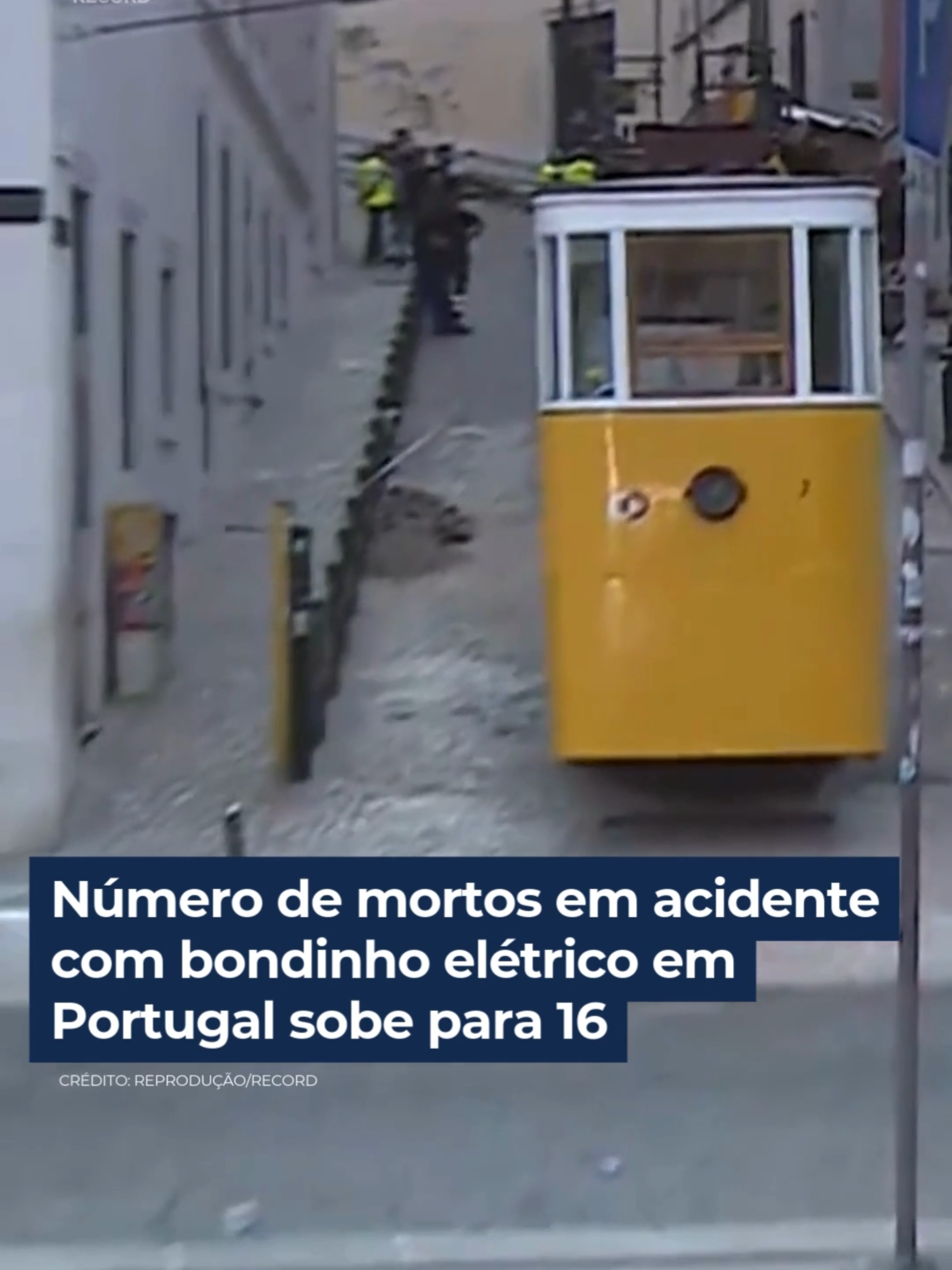 Subiu para 16 o número de mortos no acidente com o bondinho elétrico, em Portugal. Cinco eram portugueses, oito estrangeiros. A polícia afirmou que as outras três vítimas ainda não foram identificadas. Dois brasileiros estão entre os mais de 20 feridos. As causas do acidente ainda são investigadas.   A primeira vítima que teve a identidade revelada foi o português André Marques, de 40 anos, que trabalhava como guarda-freio do bondinho. Entre os mortos e feridos, também havia estrangeiros de pelo menos 10 países. Dois brasileiros, um homem e uma mulher foram encaminhados ao hospital e sobreviveram. Eles não tiveram os nomes divulgados. 👉 Veja essa e outras notícias em R7.com/JornalDaRecord #JornalDaRecord #JR24H