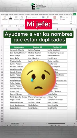 Encuentra datos duplicados en Excel con solo 3 clics 😊📌