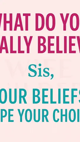 “What do you REALLY believe about love, Sis? 👀 If you think you’re too much—you’ll shrink. If you think you’re not enough—you’ll settle. But if you believe God has more for you—you’ll align with His standard. ✨ #WifeBuilders #BecomingHer #FutureWife #FaithAndFemininity #HealingSeason   
