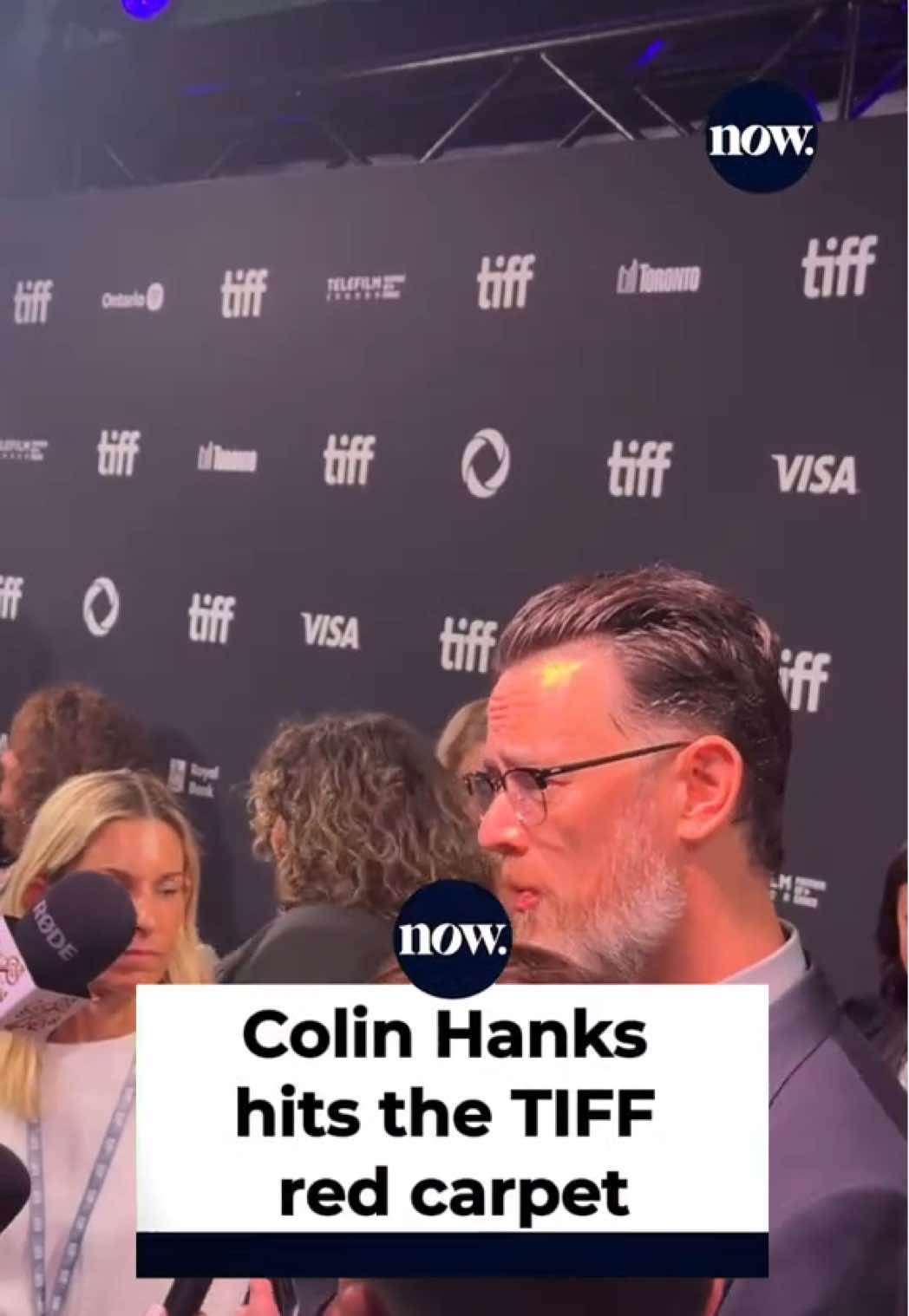 Colin Hanks hits the red carpet for the world premiere of “John Candy: I Like Me,” the opening night film he directed celebrating one of Toronto’s most beloved icons. 🇨🇦🎬 #JohnCandy #TIFF50 #TIFF2025