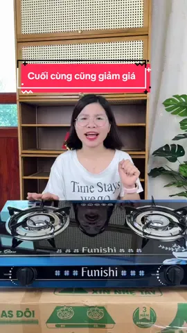 Trả lời @HOÀI NAM 9999💎 Bếp gas đôi mặt kính Funishi xịn xò kính xanh cường lực, hoa văn sang trọng, chân kiềng chắc chắn #hangxinhtuoi  #bepgasfunishi 
