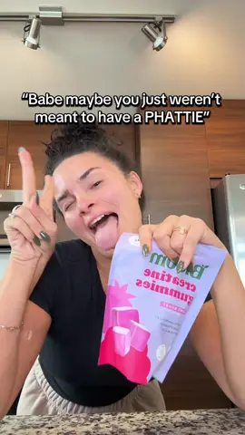 Or maybe I just needed a little creatine to get me there #creatine #creatinegummies 