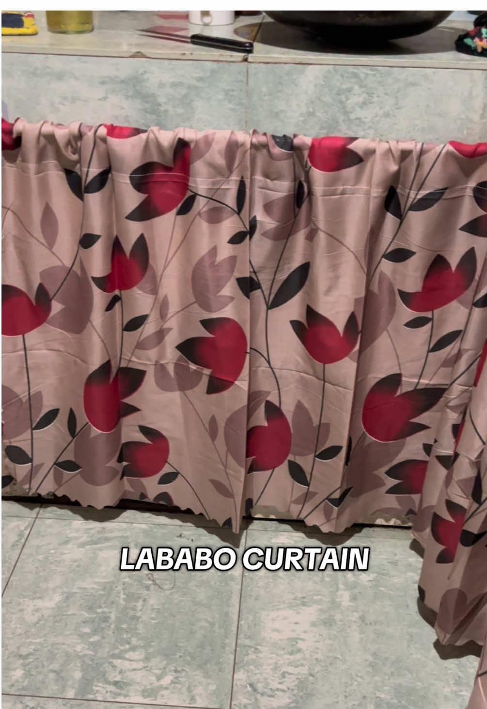 Lababo Curtain #lababocurtain #sinkcurtain #curtainforsink #curtainlababo 