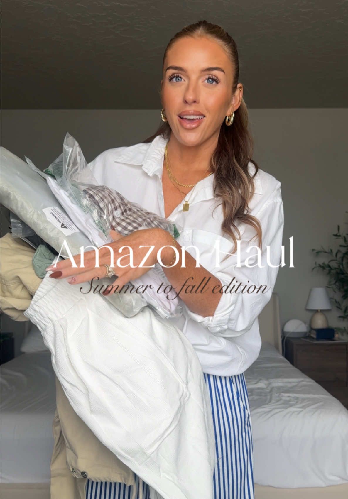 🍂🍁☕️ Amazon fall clothes haul for the win!! I am SO excited to style all these pieces!! But I kinda need you to teach me how 🤪  I love you!!!🫶🏼🫶🏼 #amazonmusthaves #amazonfashionfinds #amazonfallfinds #affordablefashion #fallfashion 