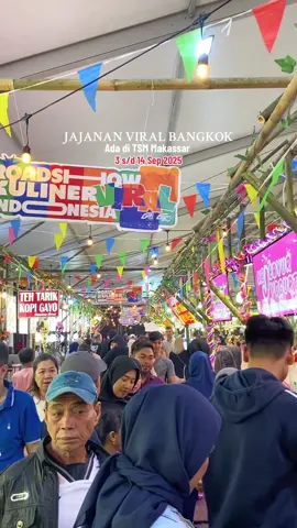 Cobain kuliner bangkok tanpa paspor, semua jajanan viral Thailand ada di TSM Makassar  #roadshowkulinerviralindonesia di TSM Makassar #jajananviral #kulinermakassar #makassarrasathailand #kulinerthailand 