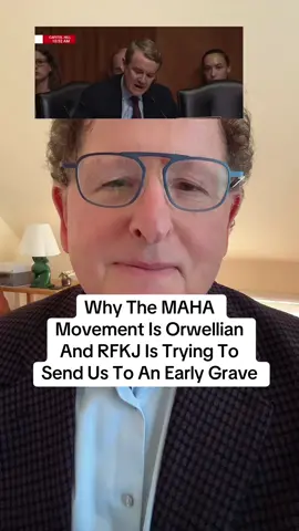 Why The MAHA Movement Is Orwellian And RFKJ Is Trying To Send Us To An Early Grave. #authorsofbooktok #rfkjrsenatehearing #rfkjrmaha  #cullingtheherd #eugenicsawareness 