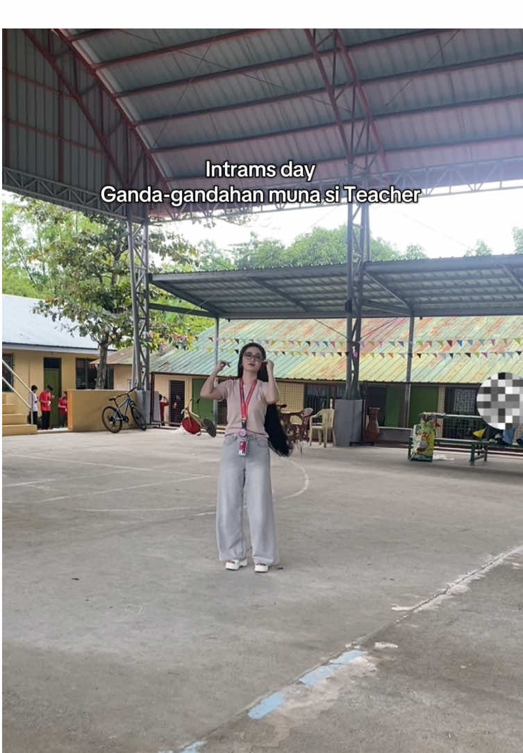 Intrams day kaya ganda-gandahan muna si Teacher Ja🙈🫣🤭 #teacherja #fyp