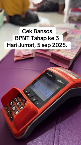 Cek lagi yang kemarin belum cair ya 👍 #pkh #bpnt #bansostunai #progampemerintah 