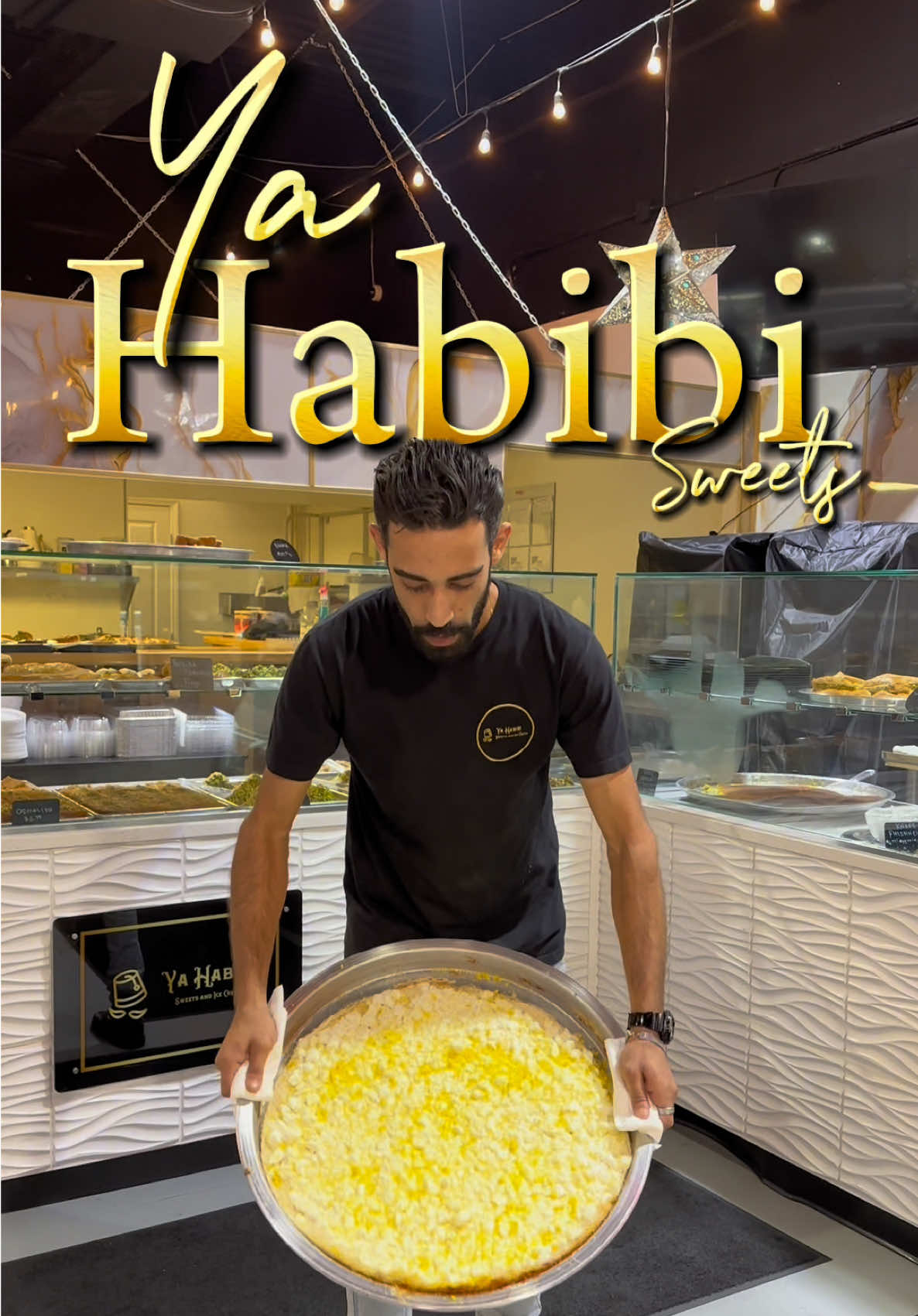 Say hello to @ya habibi sweets Jacksonville’s newest Jordanian bakery that’s bringing the heart of Amman straight to your taste buds! Some of you may know that I recently visited Jordan and absolutely fell in love with the rich flavors of the Middle East and now, I get to relive it all right here! From the sweet and cheesy knafeh, to buttery ma’amoul stuffed with dates and nuts, and those flaky, golden baklava layers, Ya Habibi Sweets is serving it all, with so much love.  They also serve ice cream and you simply MUST (emphasis on MUST) try their Dubai Strawberry cups!  Sinfully delicious!  Visiting this bakery really took me back to almost a year ago when I stepped foot in The Kingdom of Jordan and experienced their beautiful culture!  This bakery is located on St. Augustine Rd. right next to their new Jordanian pizzeria that I’ll share with you soon!  Be sure to check them out, you’ll be delighted you did!🫶🏾🫶🏾🫶🏾 #jordaniansweets #yahabibi #fabjaxfoodie #dinewithtrice 