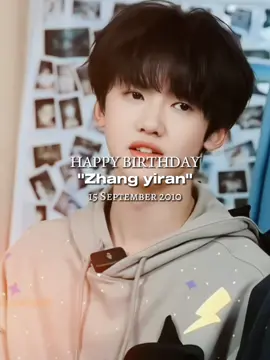 selamat ulang tahun untuk Zhang yiran  #zhangyiran_张怡然 #tffamily_4th_generation 