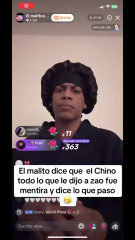 Con esa rabia que tiene se ve que es mentira todo 🤣🤣🤣#chisme #yoteloinformo #elmalito 