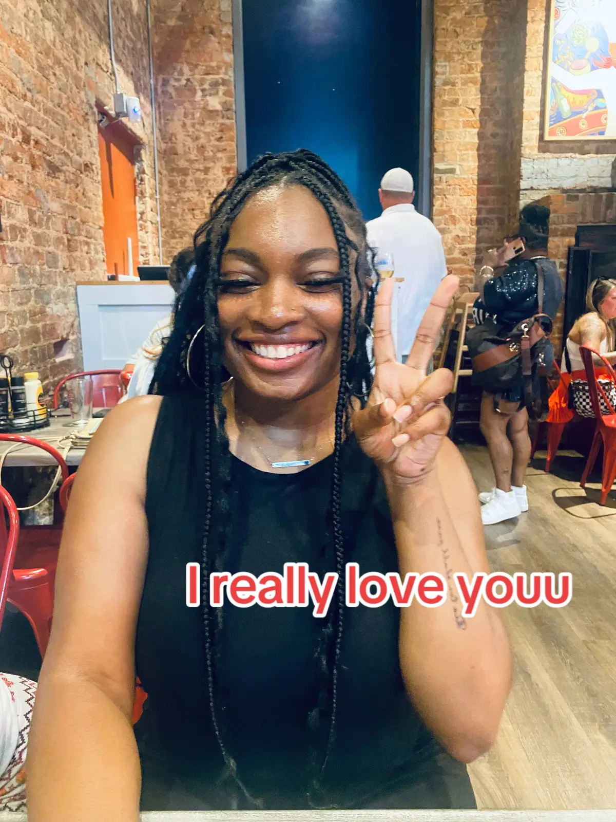 The biggest big back I know 🥹 I am grateful God put you in my life #insiderwithky #Sistertiktok 