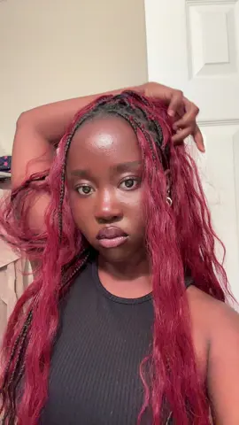 me checking if my hair looked wacky