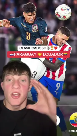 EMPATE ENTRE ECUADOR Y PARAGUAY🇵🇾🇪🇨 | #CONMEBOL #PARAGUAY #ECUADOR#greenscreen 