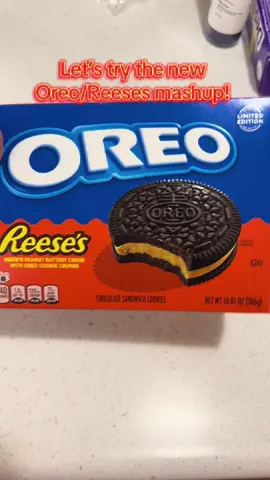 Oreo/Reeses Mashup= Yum @OREO @Reeses #fyp #yum #food #oreos #reeses #neworeoreeses #cookies #snack #viral #new 
