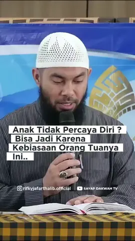 anak tidak PD bisa jadi karena orang tuanya seperti ini