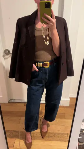 Enjoying my outfit 