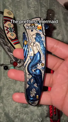 I love the color 😍💙 #giftideas #giftidea #buyit #knife #tiktokshop 