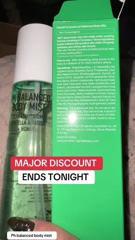 Ph balanced body mist Trending products flash sale discount women's products women 30+ women 40+ #tiktokshoplabordaysale 