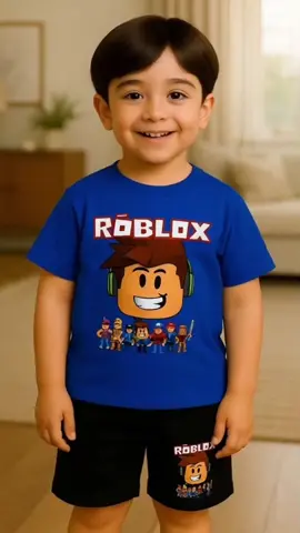 Setelan baju anak roblox laki-laki dan perempuan. #kaosanakroblox #setelananakroblox #kaosdistro 
