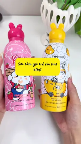 Sữa tắm gội Koai 2in1 bé nhà mình rất thích lun#haphuongriviu666 #review #suatamchobe #koai #suatamkoai 