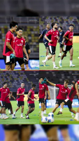 latihan terakhir sebelum lawan china taipe😋🔥🔥 #kualifikasipialadunia2026 #ujicoba #timnasindonesia #china #fyp 