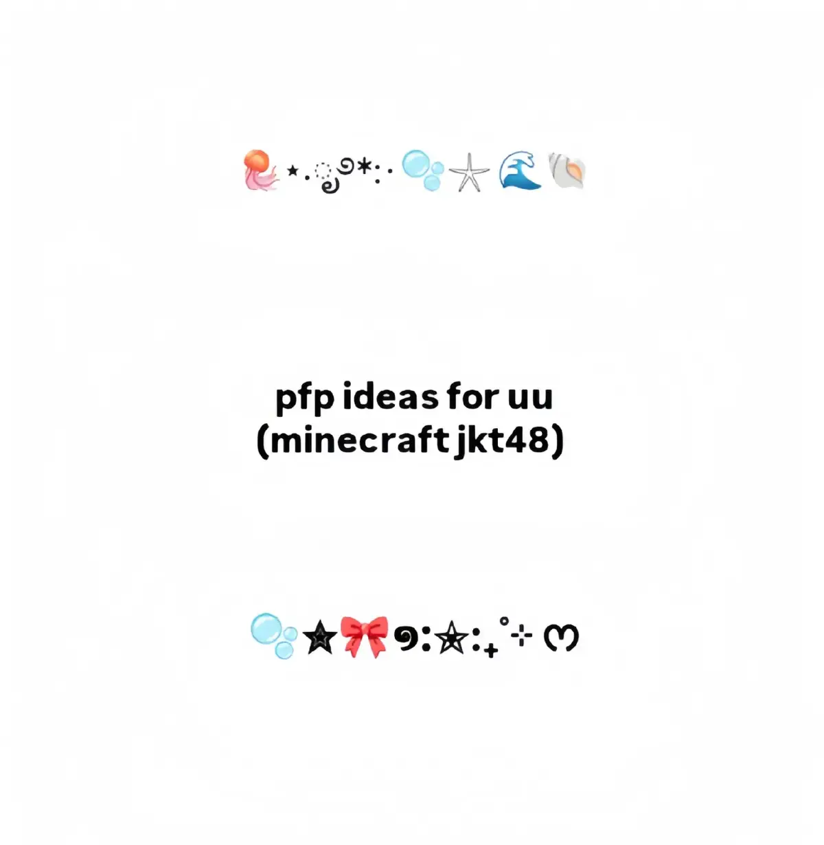 sesuai request yh, klo oshimu blm ada buruan komenn (post ulang tdi burem) ‼️‼️🤭🤭 #pfp #Minecraft #memberjkt48 #jkt48 #4u 