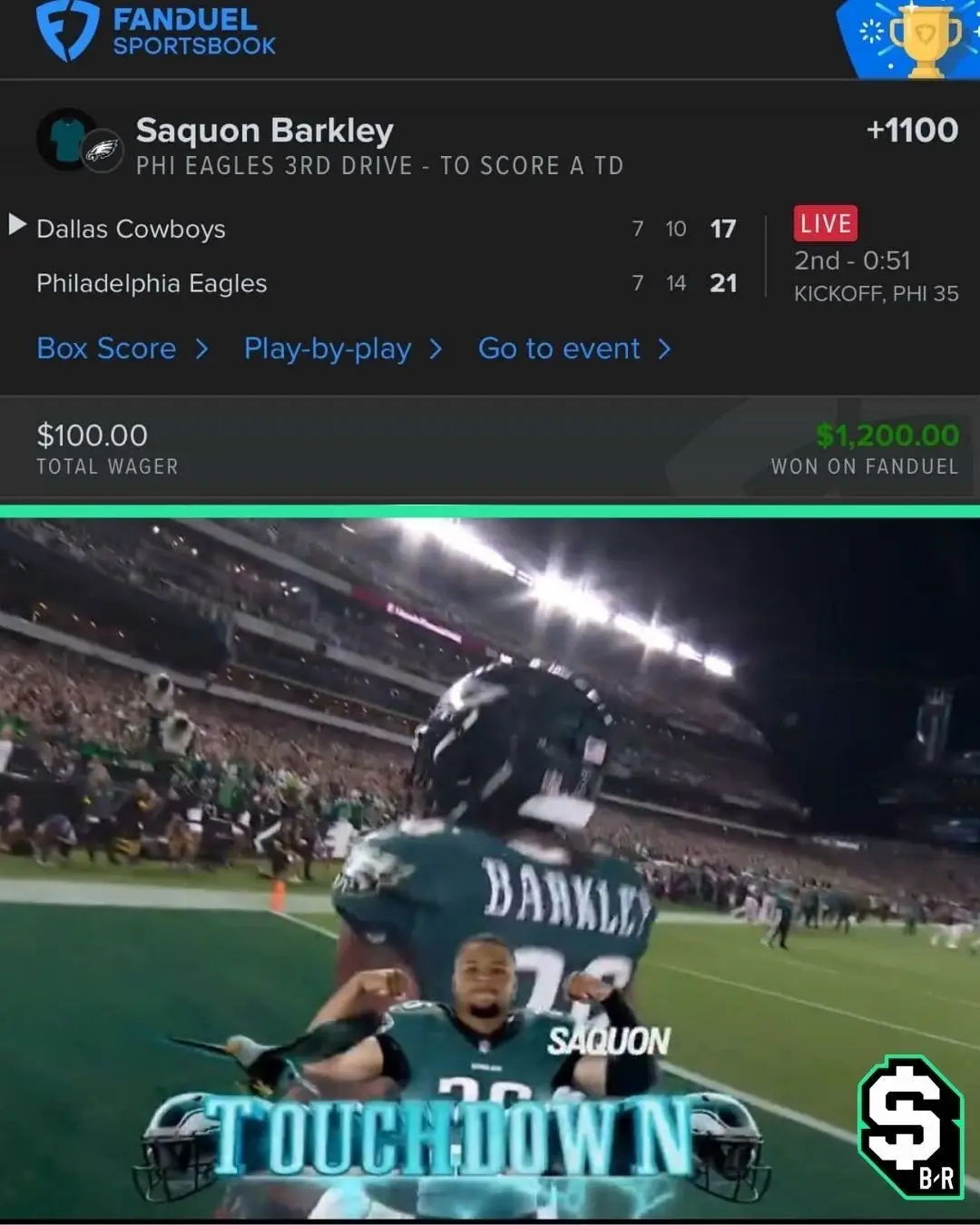 via Lmon72 / IG #fyp #cowboys #eagles #nfl #week1 