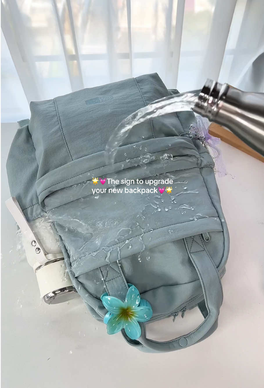 The sign to upgrade your new backpack🌟💓#bagsmart #schoolbackpack #tiktokbacktoschool #backpack #travelbackpack 