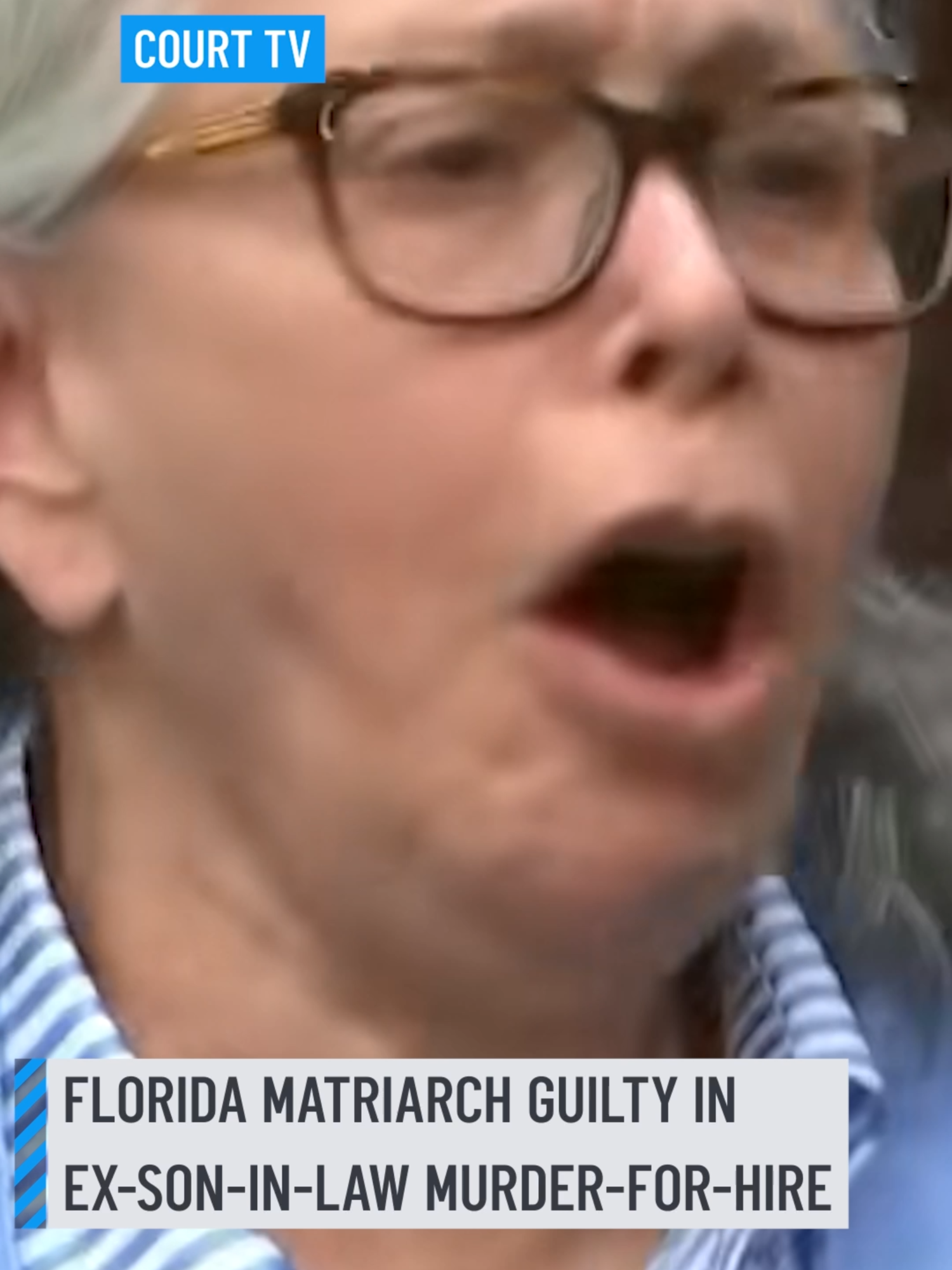 The matriarch of a wealthy South Florida family has been found guilty in the 2014 murder of her former son-in-law, law professor Daniel Markel, who was shot amid a bitter custody battle.  A jury convicted Donna Adelson of first-degree murder, conspiracy, and solicitation after a weeks-long trial in Tallahassee. #donnaadelson #danmarkel #crime #florida @courttvlive