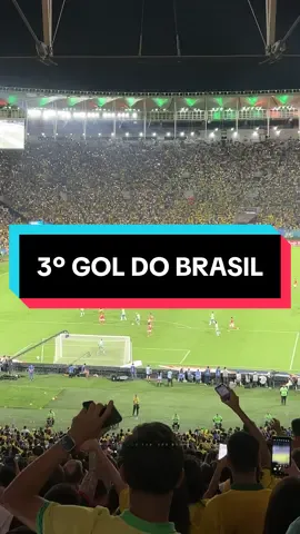 O 3º GOL DO BRASIL NA VISÃO DA TORCIDA! 🇧🇷🇧🇷🇧🇷 Gol de Bruno Guimarães!  #brasil #chile #eliminatorias #paqueta #brunoguimaraes 