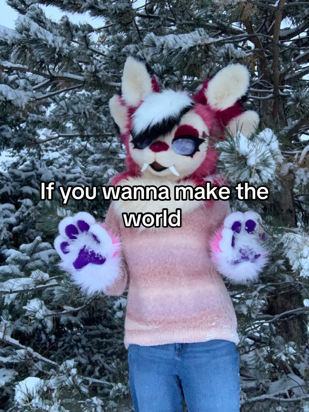 To Ollie/Dusty the best thing in my life 🌸 #furry #furryfandom #fursuit #furriesoftiktok #furries 