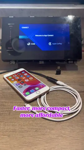 Faster, more compact, more affordable #carplay #androidauto #carplayadapter #tiktokmademebuyit #wirelesscarplay 
